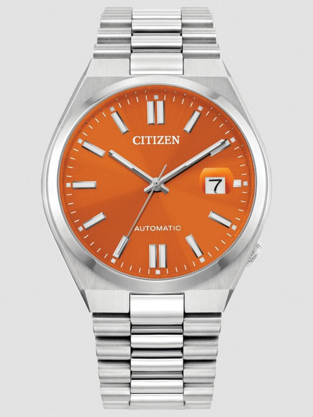 Citizen Tsuyosa Automatic Orange Dial Men's Watch NJ0151-53Z